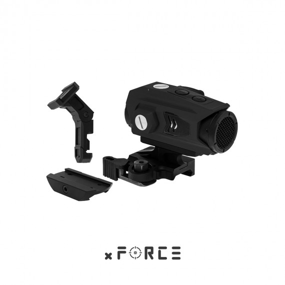 XTSW Red Dot Sight 3 Mounts Pack with Cantilevered QD, Low and Offset Mount (Black)
