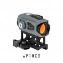 XR031GRY | XTSW Red Dot Sight with QD Riser Mount (Grey)