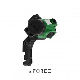 XTSP Red Dot Sight with Adjustable Angle Offset Mount (Green)