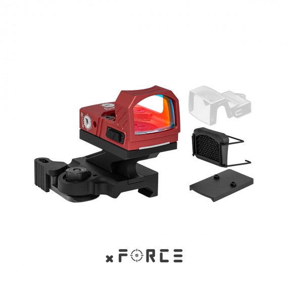 XR4 Mini Red Dot Sight with Cantilevered QD Mount (Red)