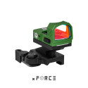XR041GRN - XR4 Mini Red Dot Sight with Cantilevered QD Mount (Green)