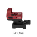 XR041RED - XR4 Mini Red Dot Sight with Cantilevered QD Mount (Red)