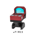 XR053RED - XR5 Solar Powered Mini Red Dot Sight with Lightweight SRW IB Mount (Red)