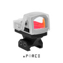 XR052SLV - XR5 Solar Powered Mini Red Dot Sight with SRW IB Mount (Silver)