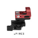 XR051RED - XR5 Solar Powered Mini Red Dot Sight with Cantilevered QD Mount (Red)