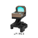 XR051FDE - XR5 Solar Powered Mini Red Dot Sight with Cantilevered QD Mount (Dark-Earth)