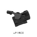 XR051BLK - XR5 Solar Powered Mini Red Dot Sight with Cantilevered QD Mount (Black)