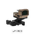 XR041FDE - XR4 Mini Red Dot Sight with Cantilevered QD Mount (Dark-Earth)