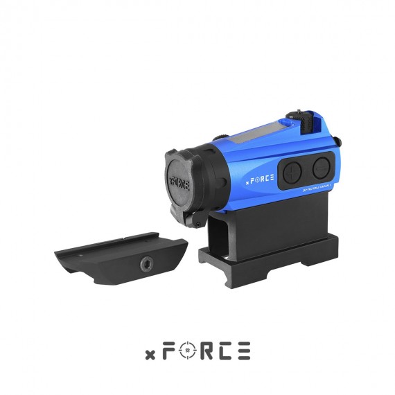 xFORCE XTSP Red Dot Sight with Low Mount and QD Mount (Blue)