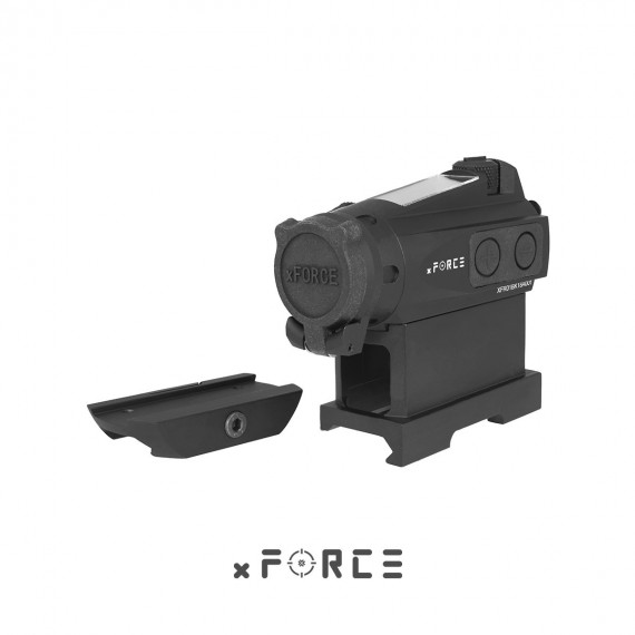 xFORCE XTSP Red Dot Sight with Low Mount and QD Mount (Black)